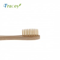 Soft charcoal bristle Bamboo toothbrush set with pack of 4